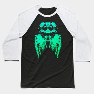 Big Eyes - Green Baseball T-Shirt